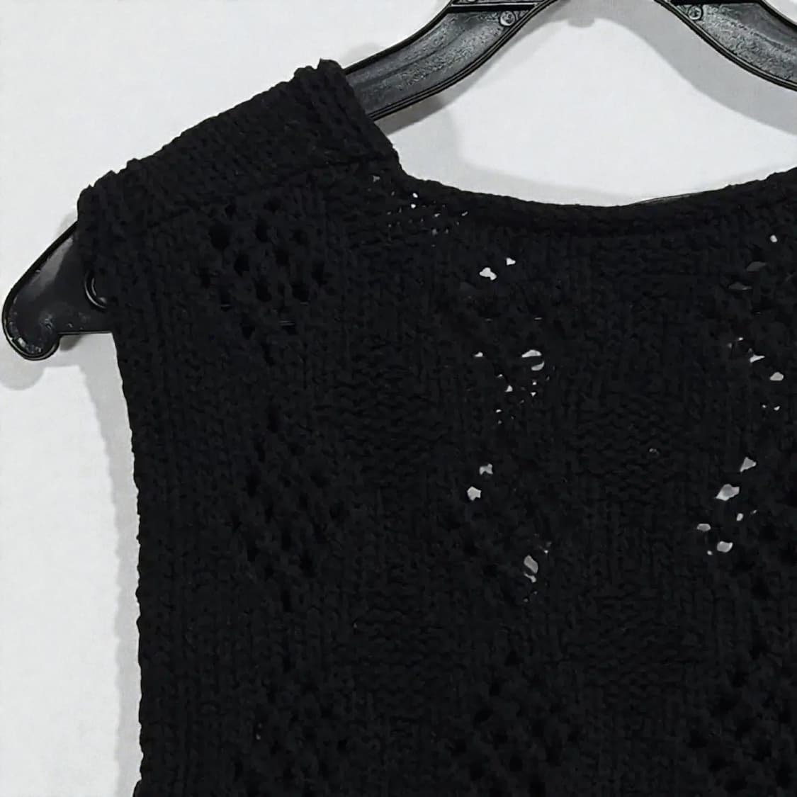 OPEN YY 오픈와이와이 아가일 포인텔 니트 베스트 / 새상품 상품이미지6