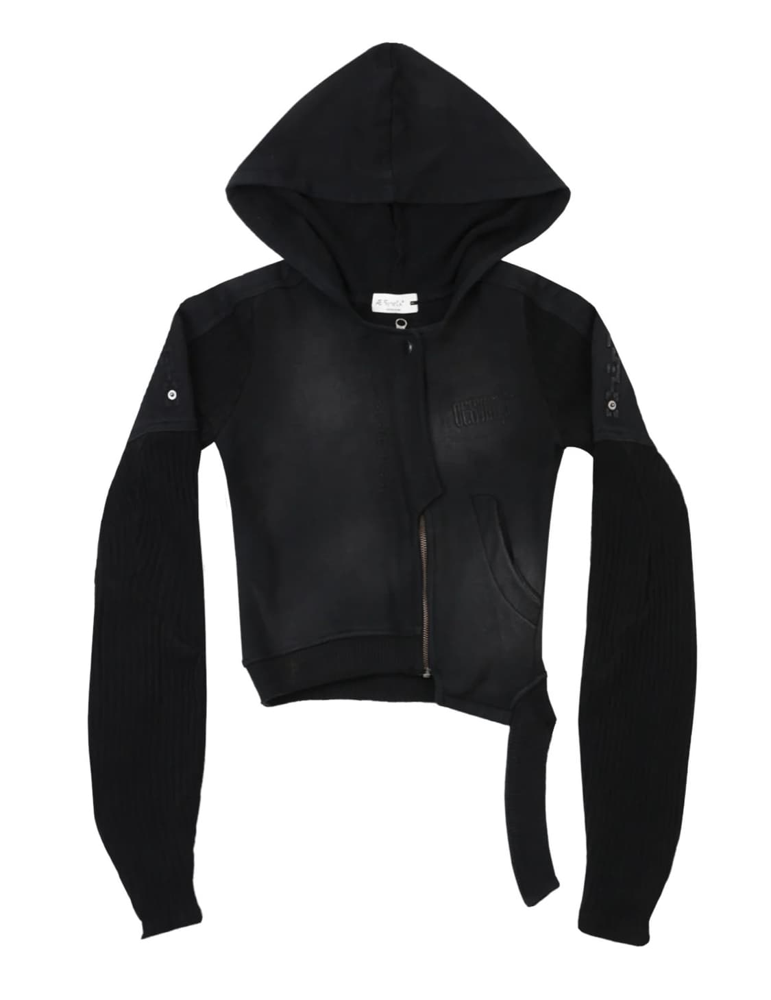 에이시네틱스 BRACES ASYMMETRIC ZIP UP HOODIE 상품이미지1