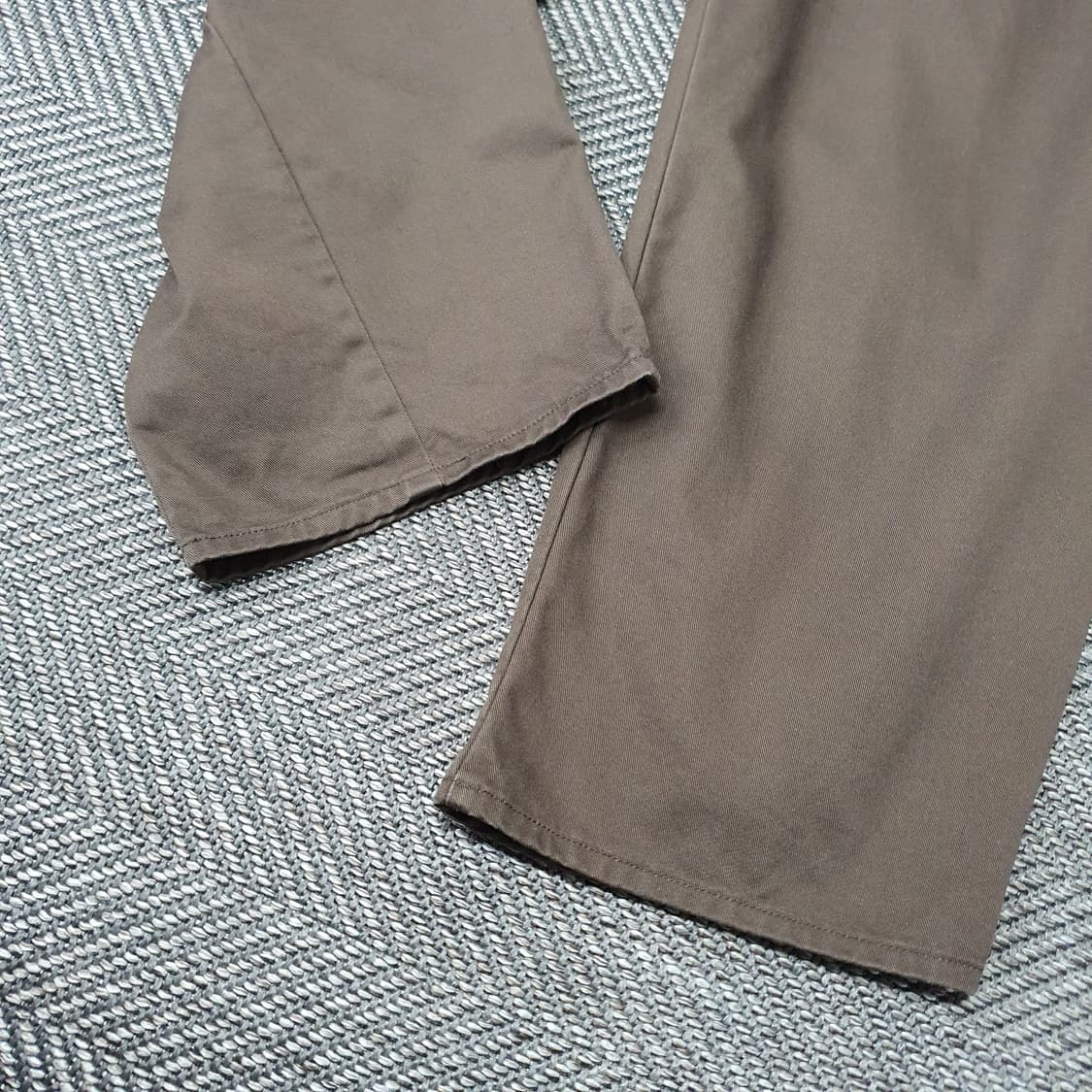 유니클로 와이드 면바지 남자34 상품이미지5