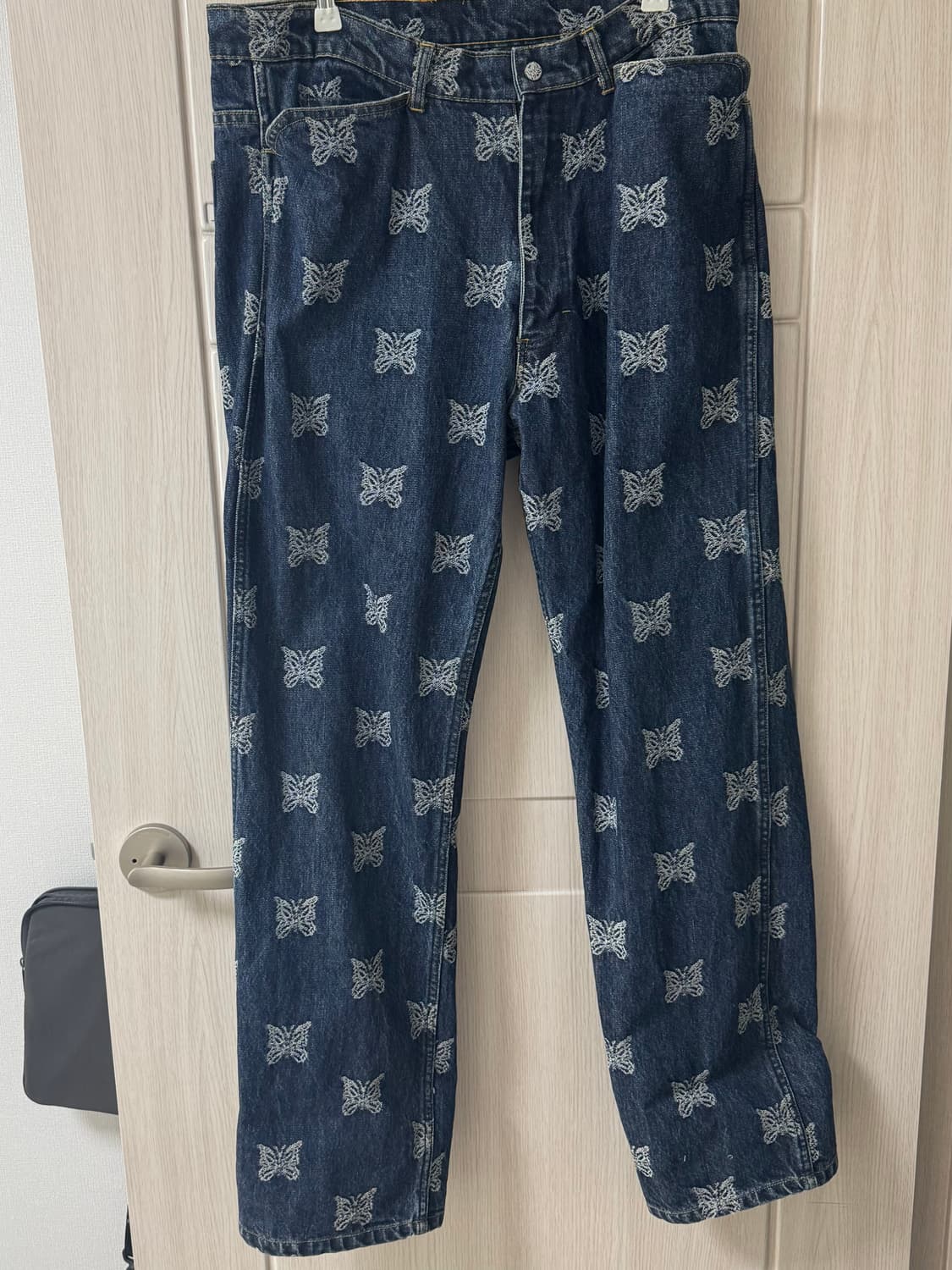 니들스 빠삐용 스트레이트 데님 팬츠 XL (ssf샵 구매) 상품이미지1