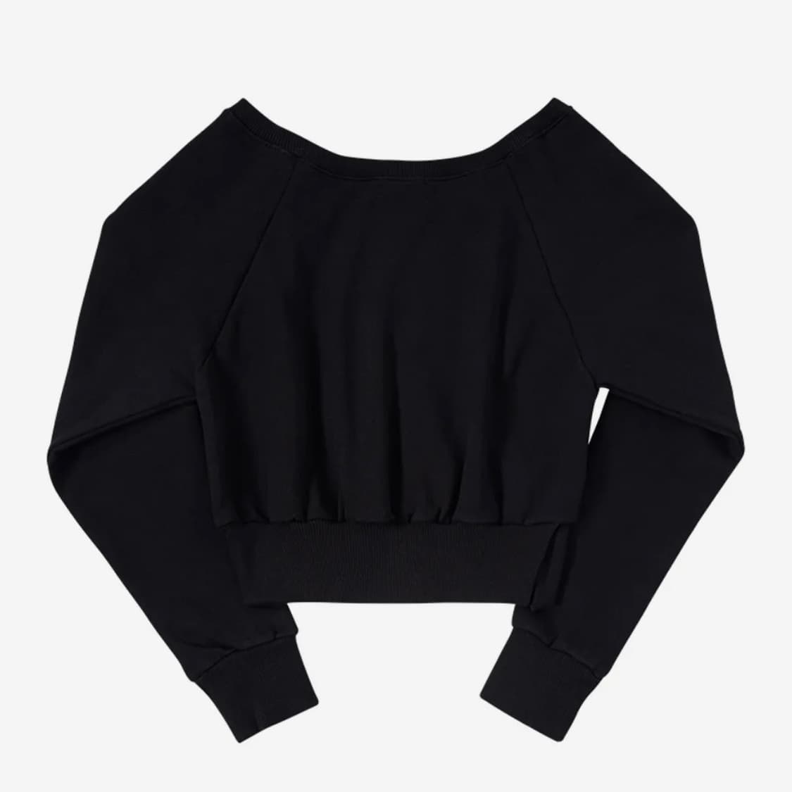 애즈온 MANDY SWEATSHIRT / BLACK 상품이미지3