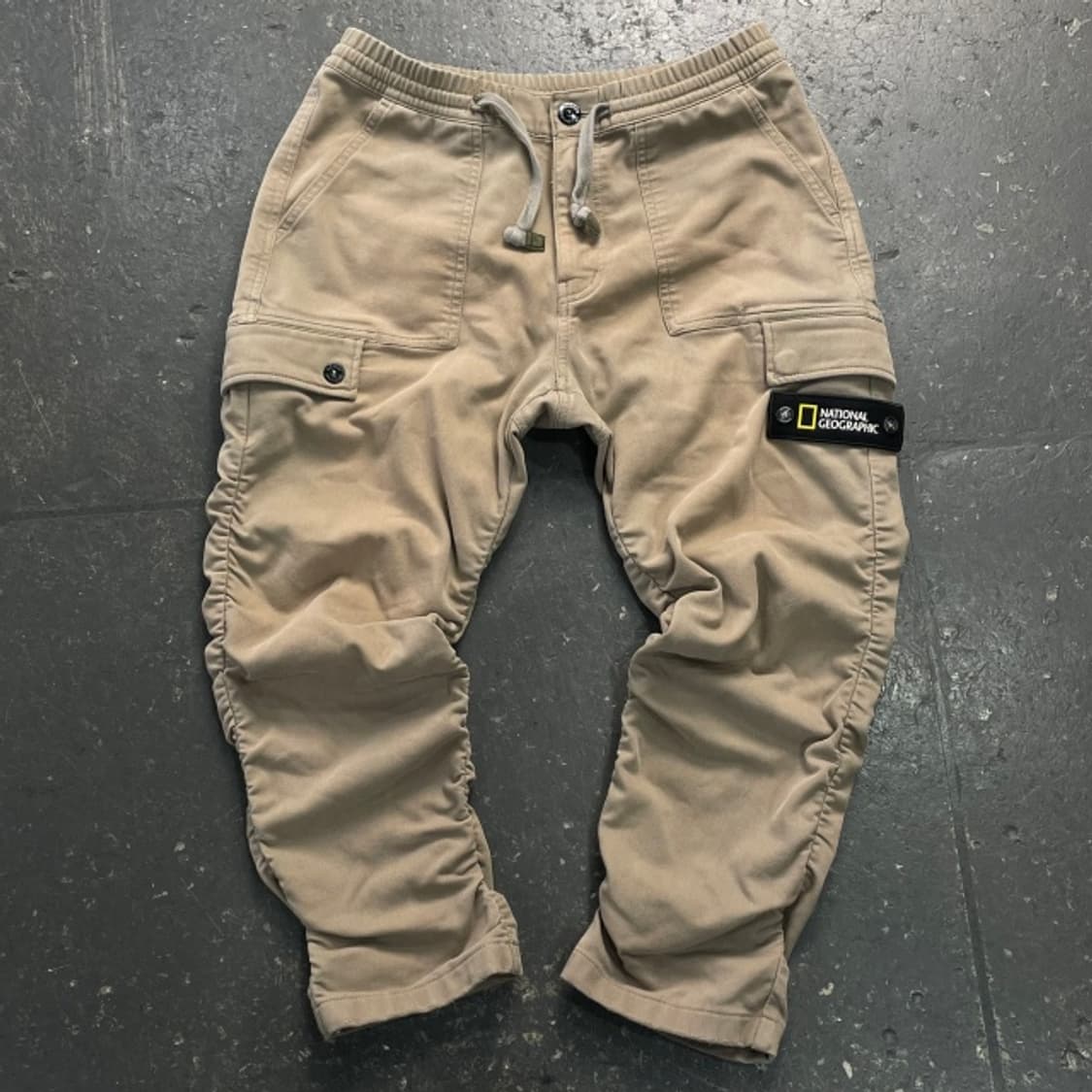 100 내셔널지오그래픽 와펜 셔링 팬츠 상품이미지1