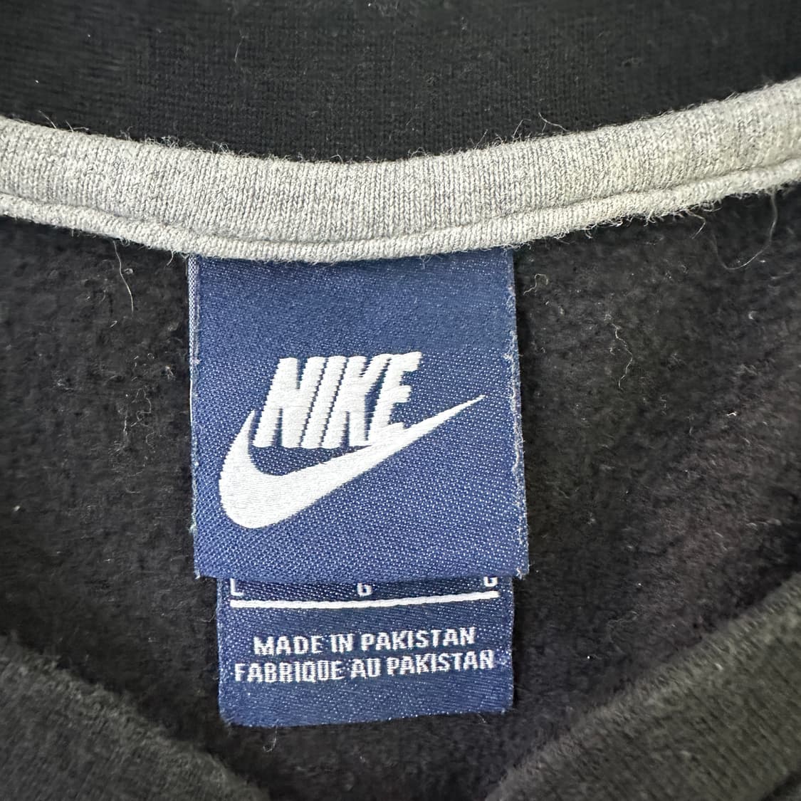 L 나이키 로고 스우시 맨투맨 0403D 상품이미지2