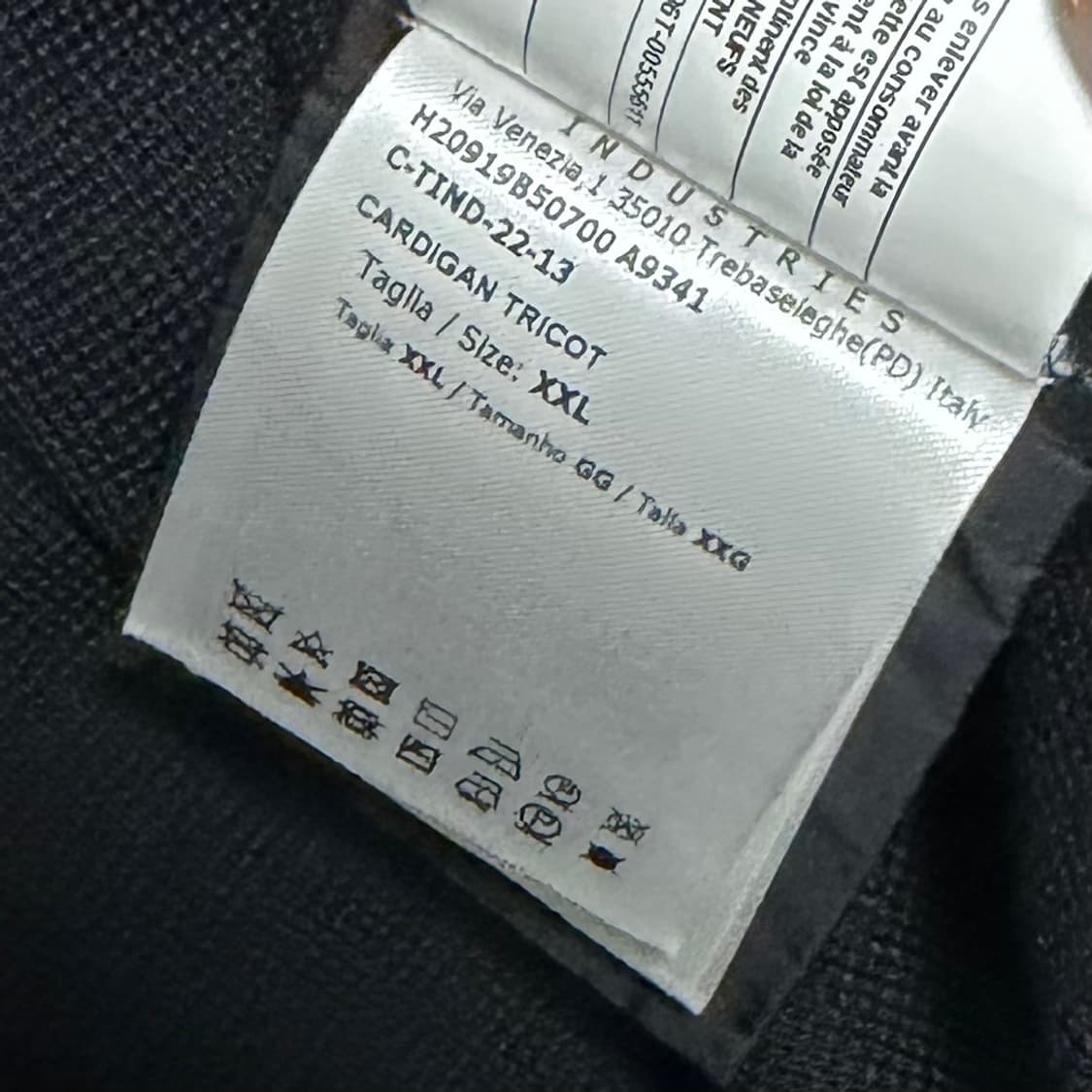 [블랙2XL/새상품급] 몽클레어 니트패딩 김현우 니트패딩 트리콧 블랙 상품이미지5