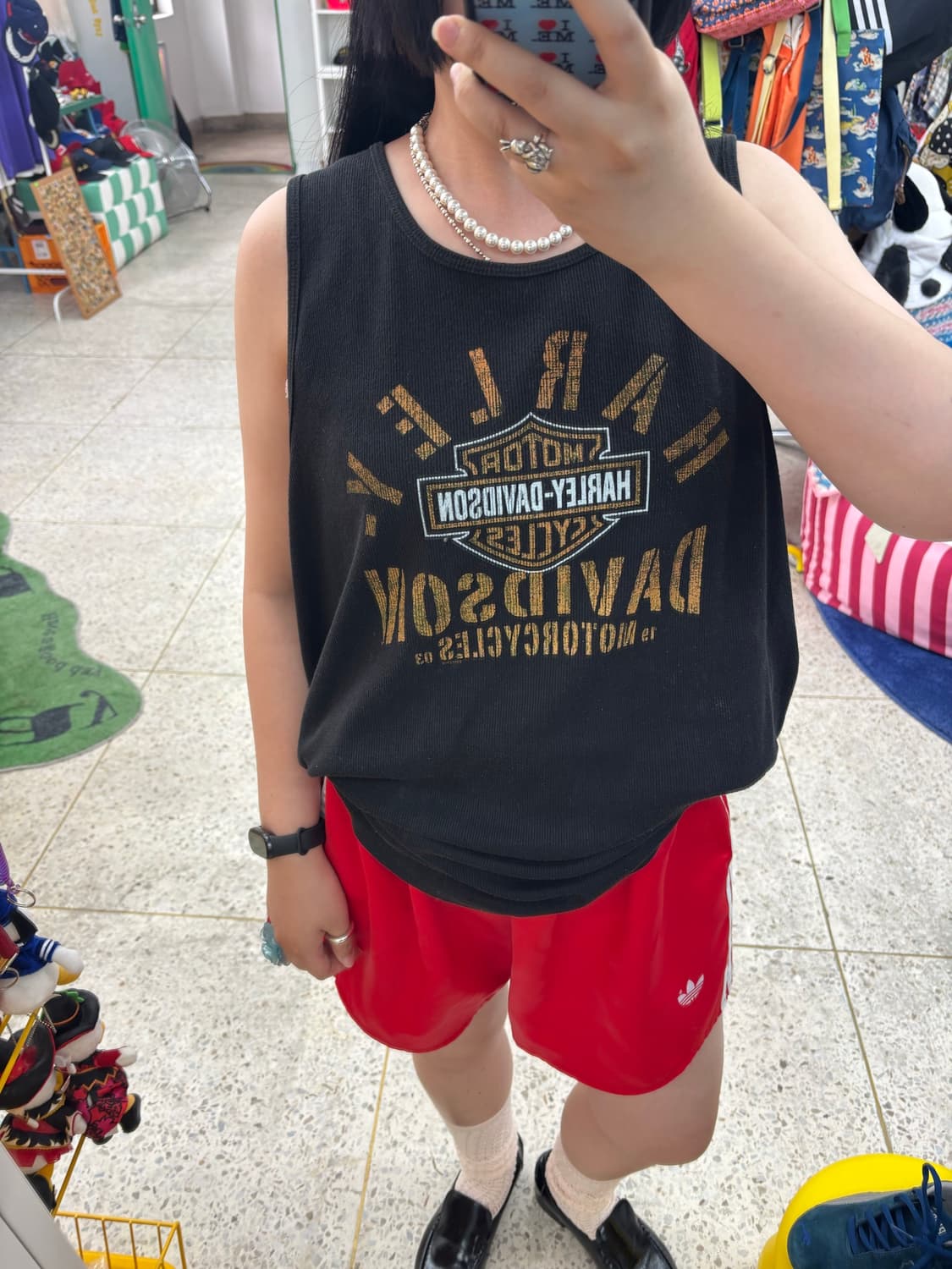 Vintage Harley Davidson Sleeveless 상품이미지5