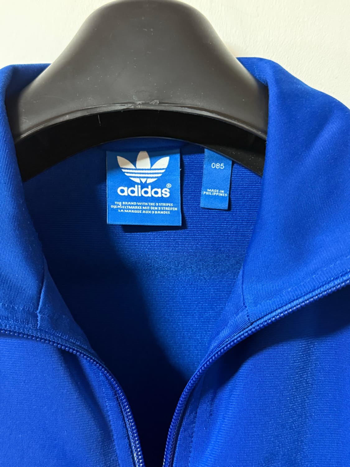 아디다스 파이어버드 블루 화이트 삼선져지 S 상품이미지5