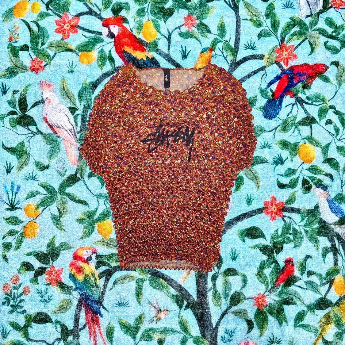 스투시 * 팝콘 미니티셔츠 * 멀티 * OS 상품이미지1