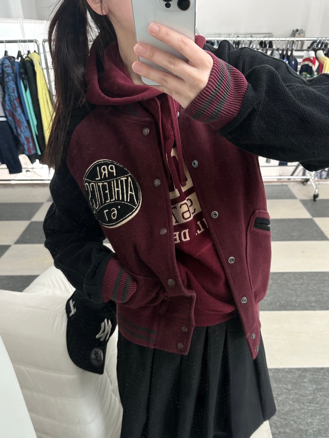 폴로 랄프로렌 아플리케 바시티 자켓  상품이미지2