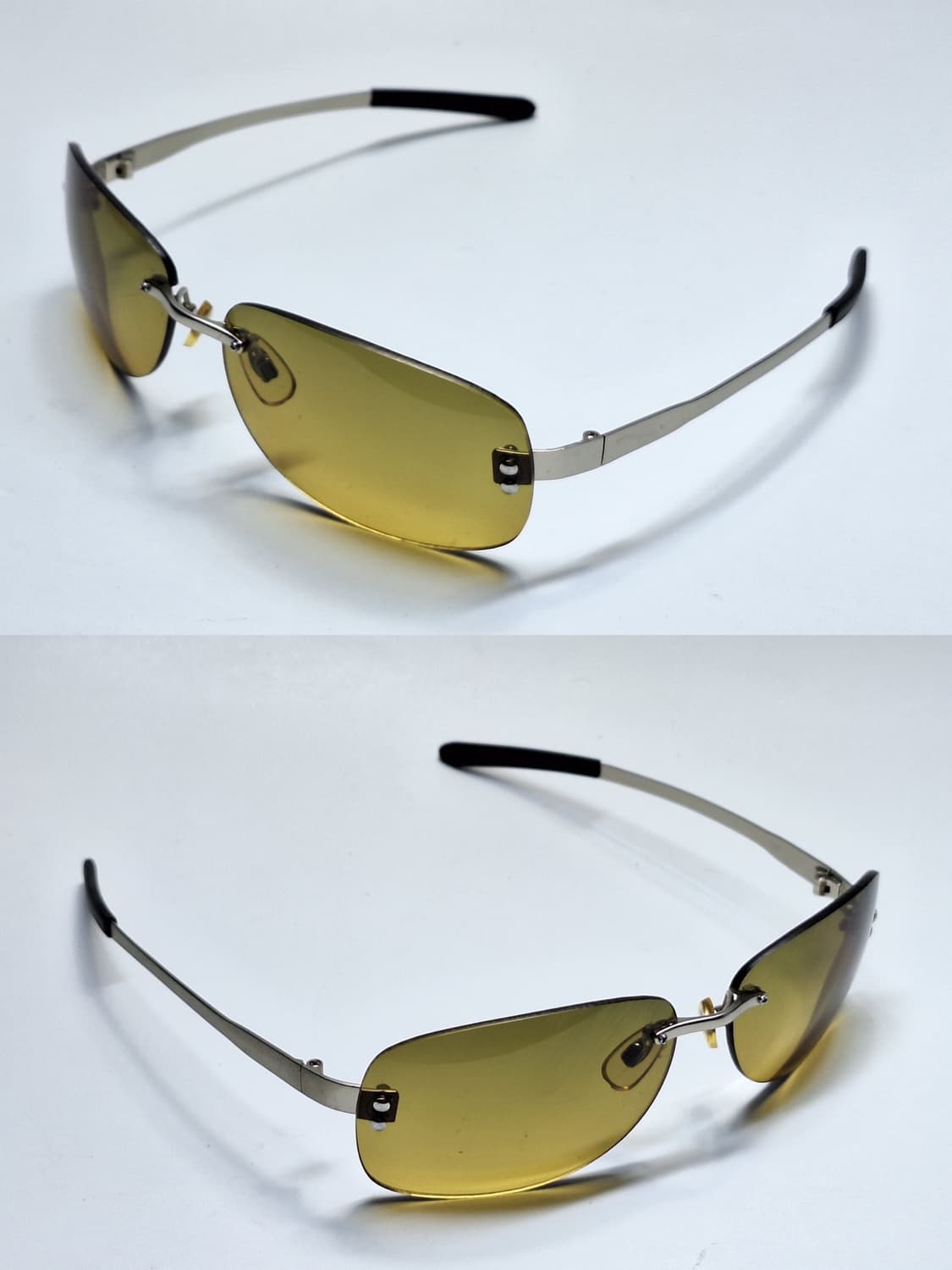 00s 일본 빈티지/무테 선글라스/ 수입 패션 아이웨어 y2k 레트로 상품이미지5