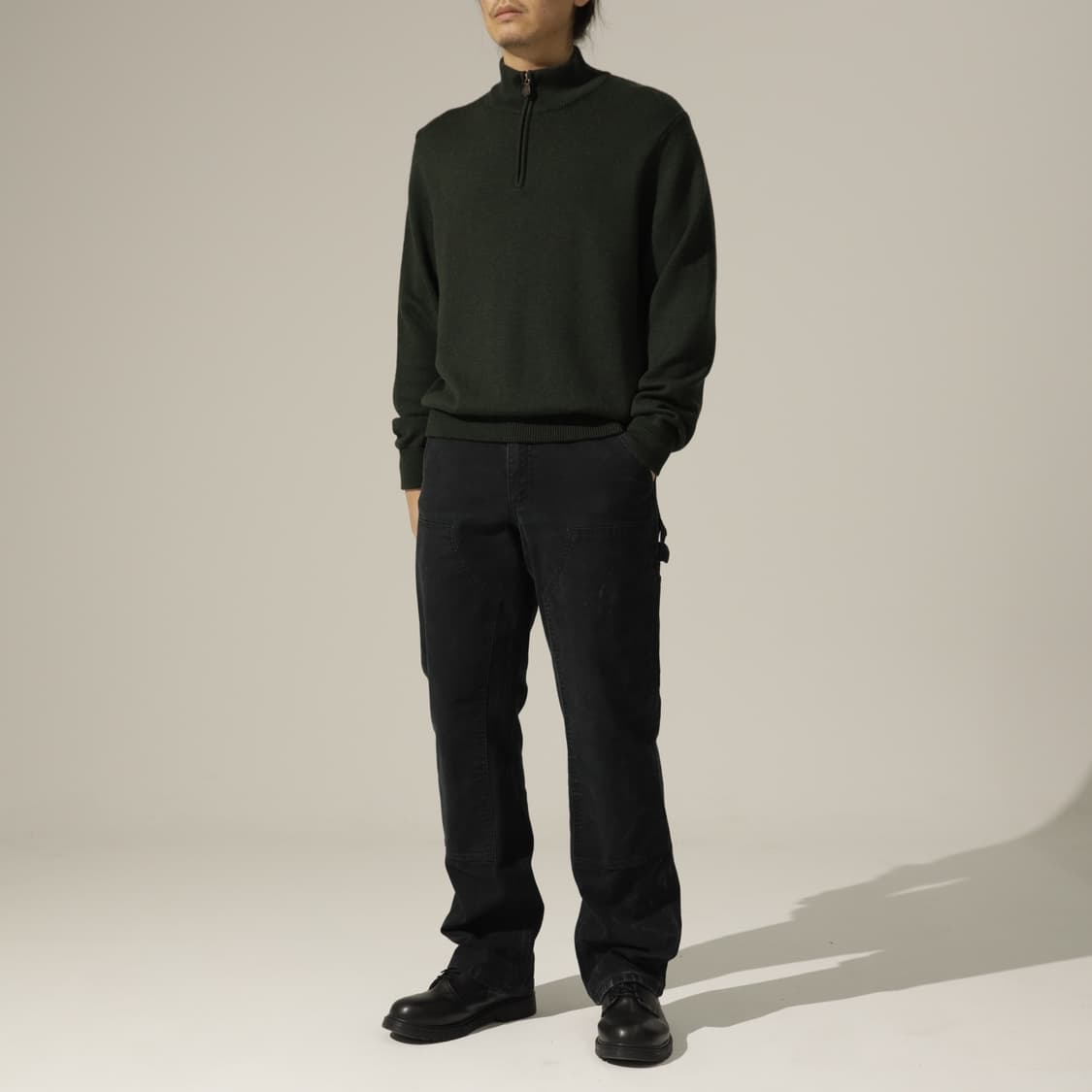 (32x32) 칼하트 릴랙스핏 더블니 블랙  상품이미지9