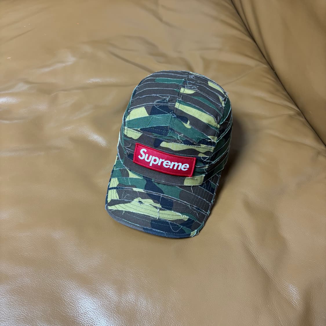 Supreme 슈프림 레이어드 우드랜드 카모 캠프캡 모자 (Camo) 상품이미지1