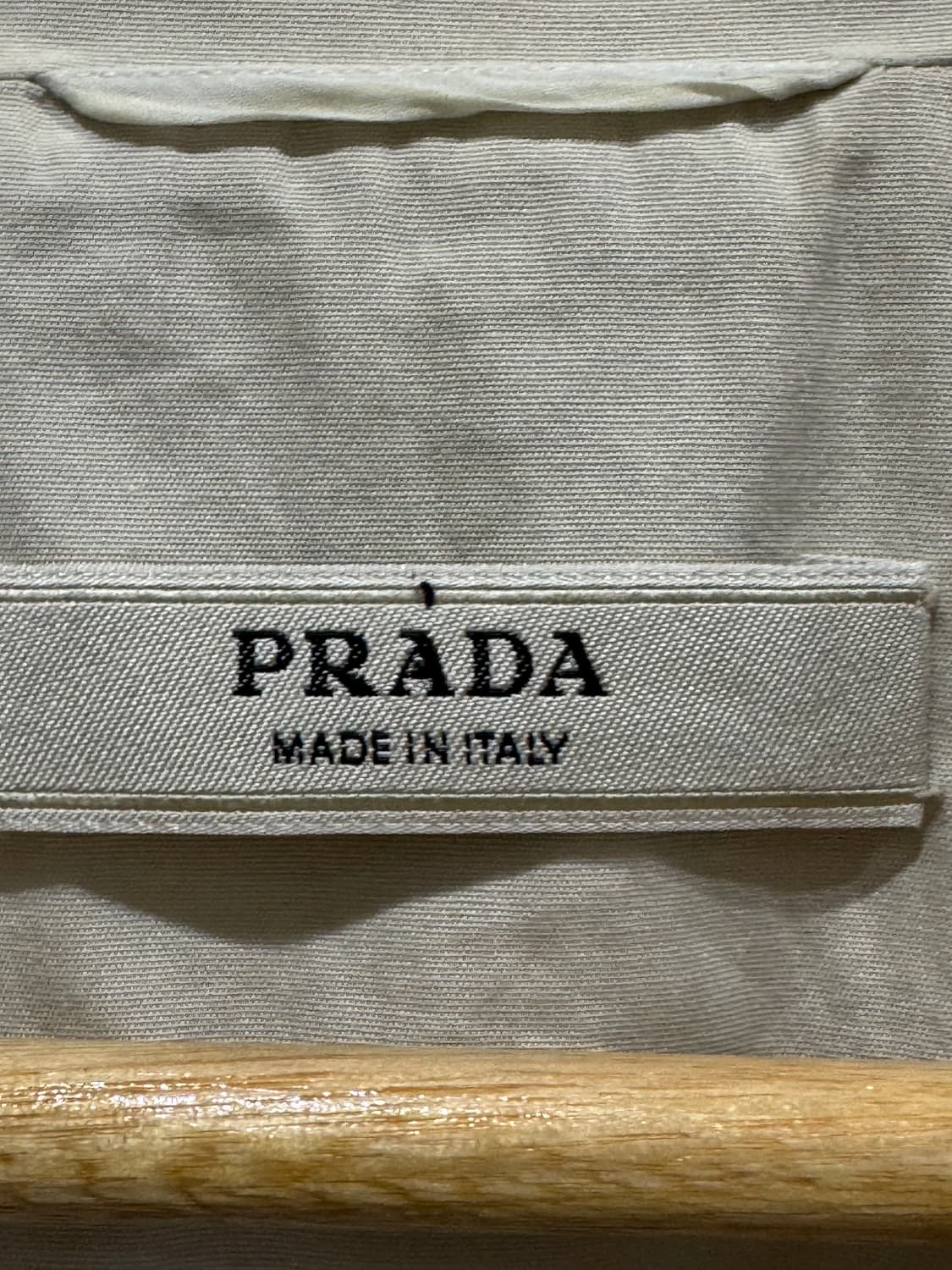 프라다 여성 자켓 아이보리 40 정품 상품이미지5