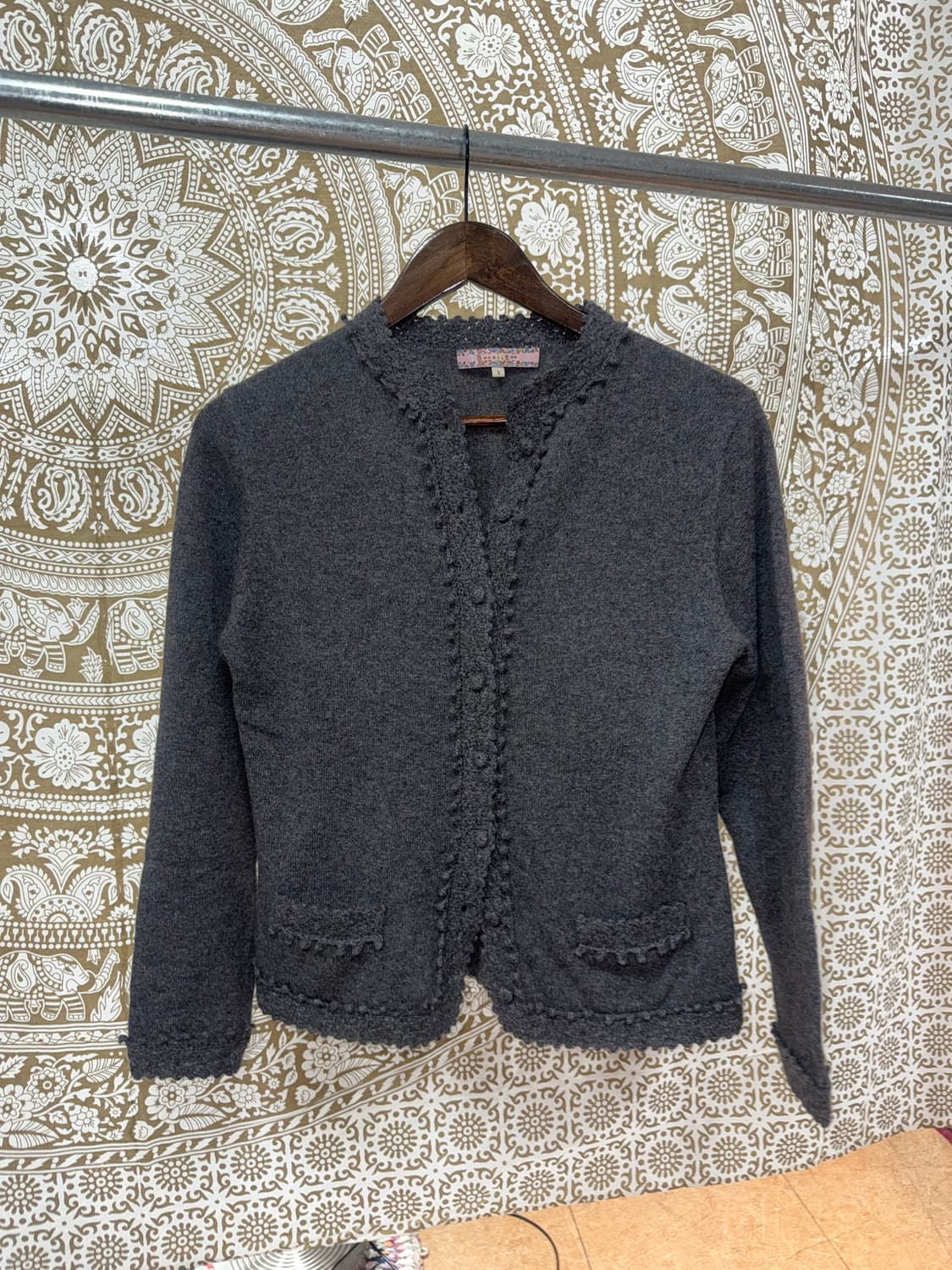 빈티지 여성 니트 가디건  상품이미지2