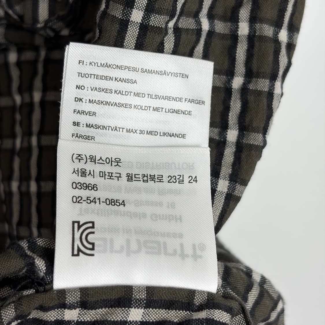 칼하트 드라이덴 반팔 시어서커 셔츠 상품이미지8