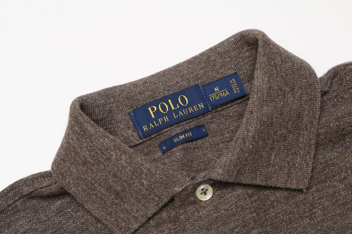 [M] 폴로 랄프로렌 슬림핏 긴팔 폴로셔츠 상품이미지3
