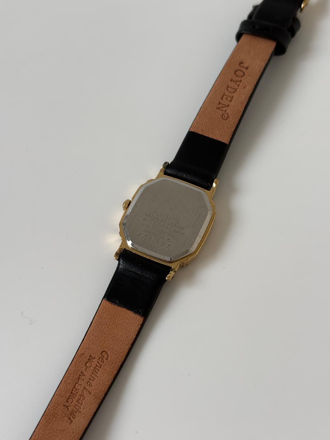 1980s Roman Gold Octagon Ladies Quartz 상품이미지7