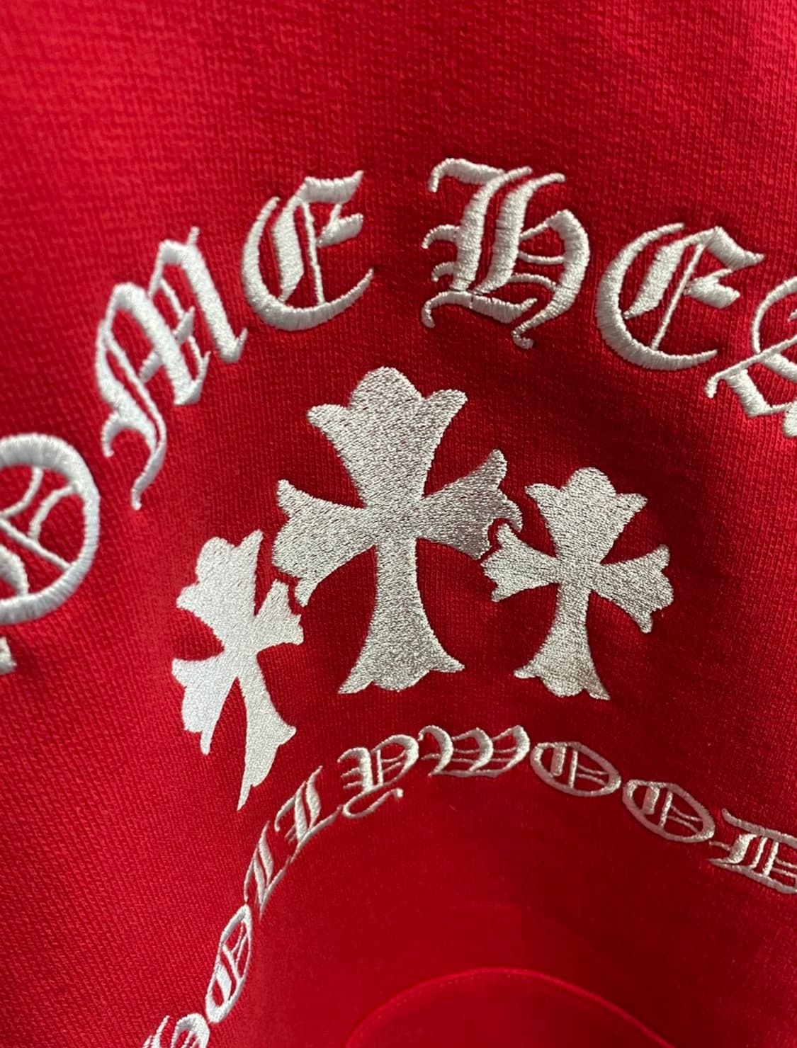 크롬하츠 풀오버 후디 RED (48) 상품이미지4