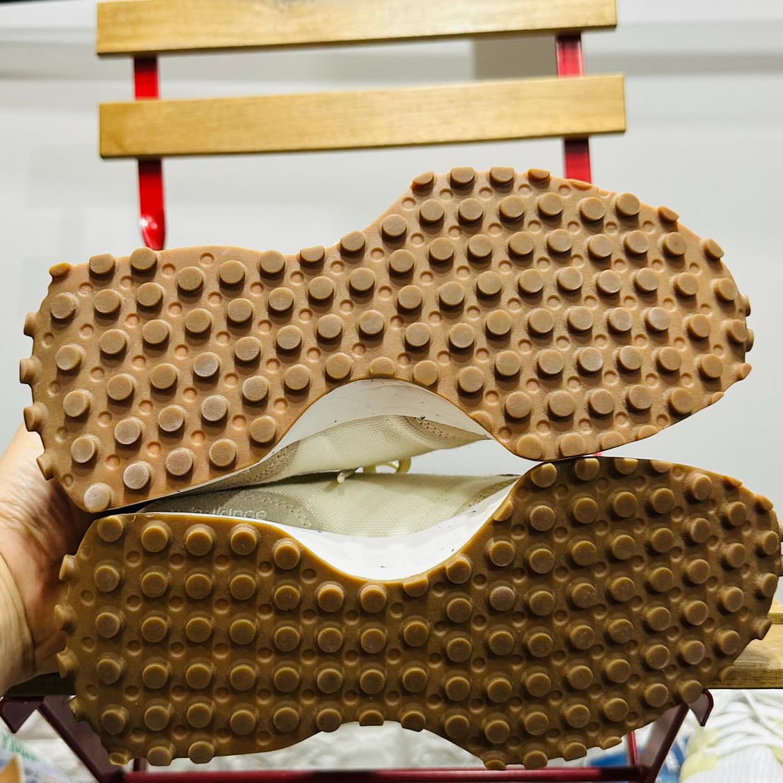 250) 뉴발란스 운동화 남녀공용 신발 327 아이보리 상품이미지6