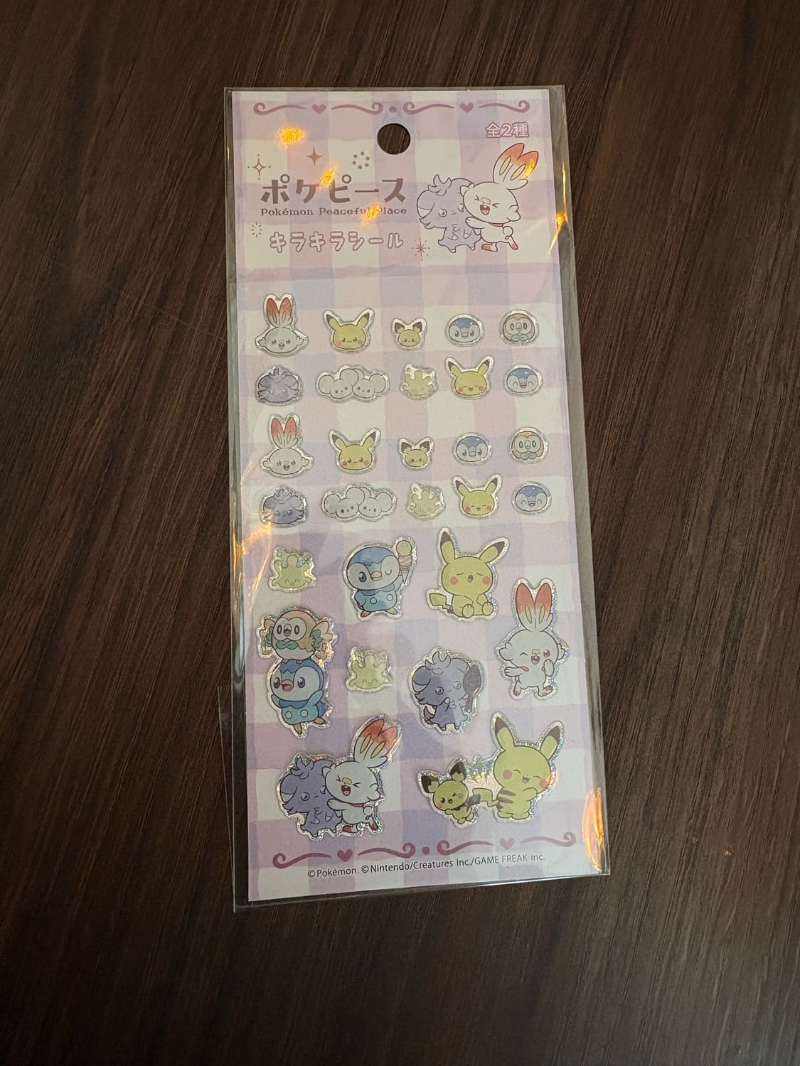 포켓몬 스티커 상품이미지1