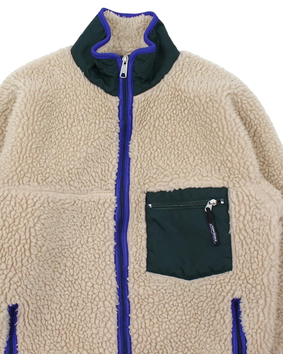 1990 USA 파타고니아 레트로 딥파일 플리스 자켓 상품이미지5