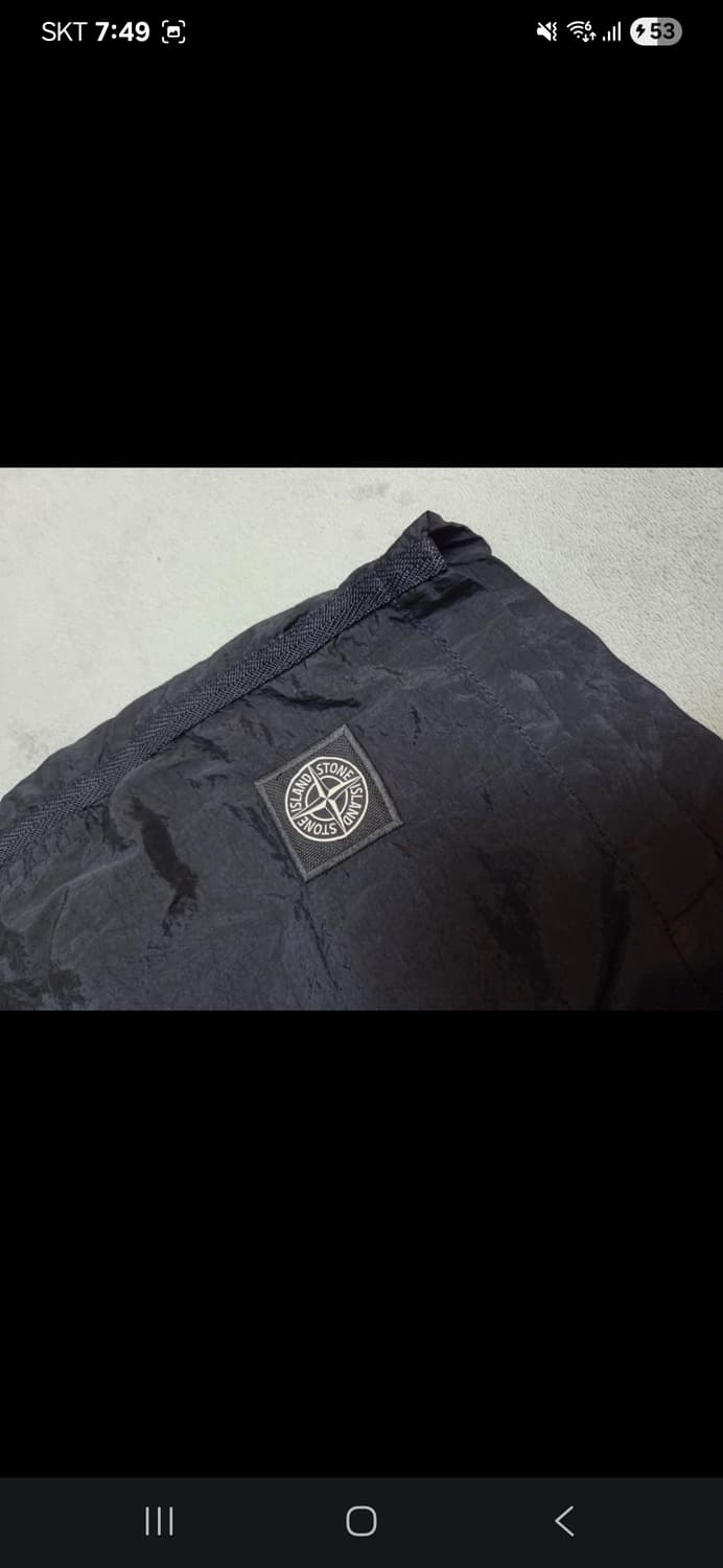 스톤아일랜드 블랙 반바지s 정품 급처 상품이미지2