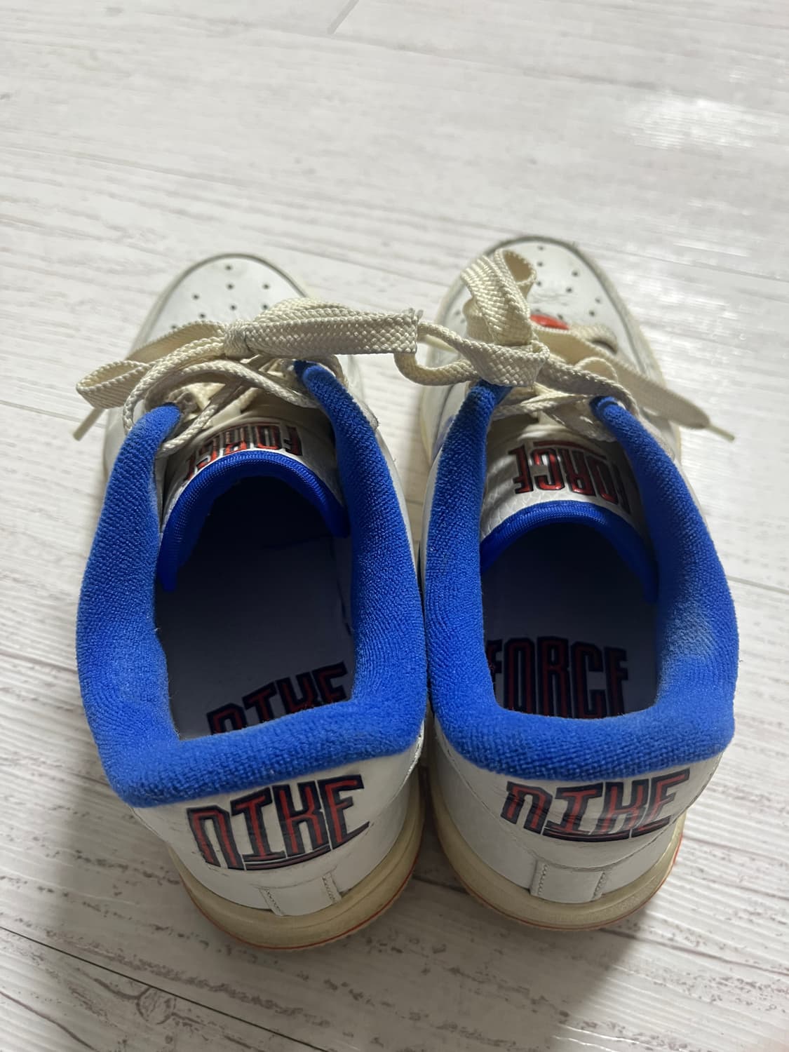 (W) 나이키 에어포스 1 '07 LX 유니버시티 블루 앤 서밋 화이트 상품이미지3