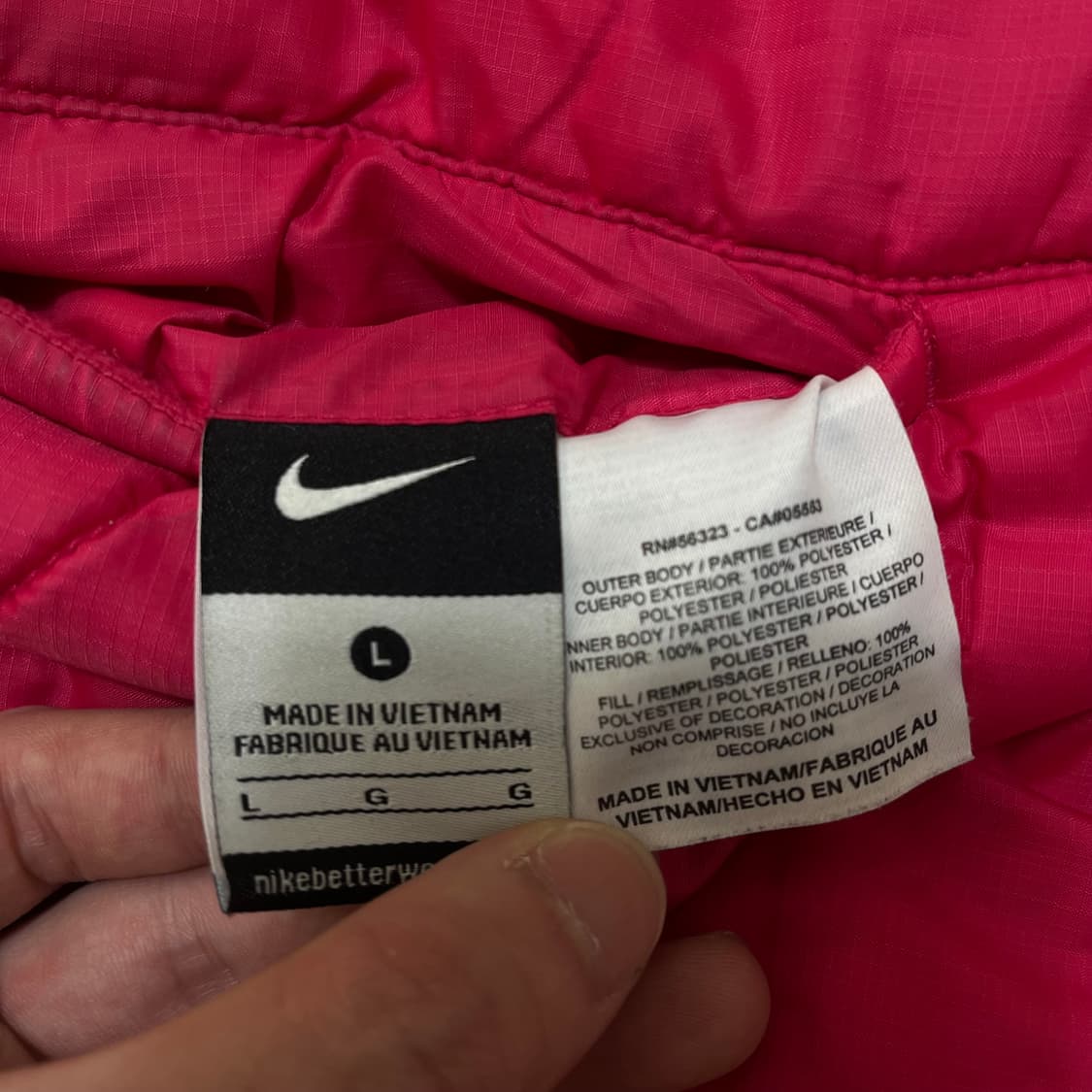 나이키 NIKE 리버시블 패딩 조끼 L(100) 상품이미지5