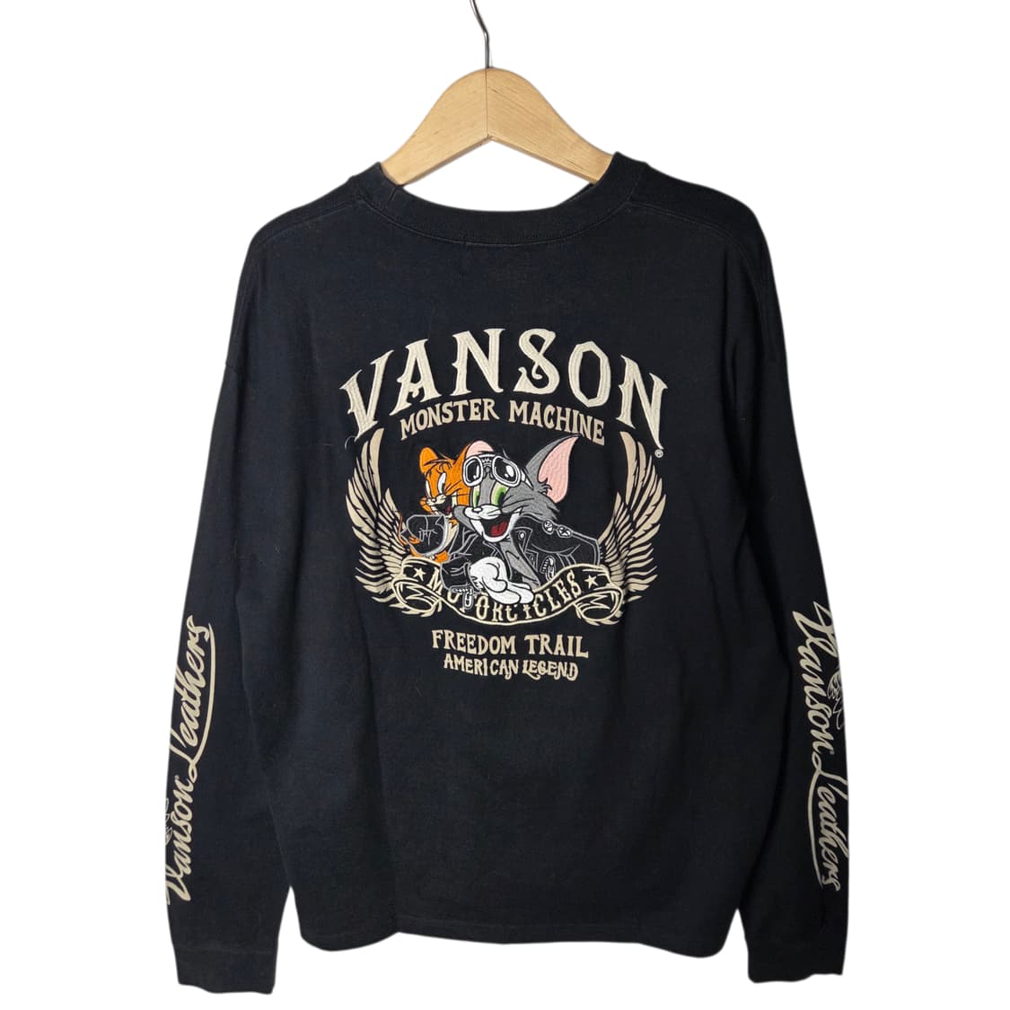 [Vanson]밴슨 톰과 제리 자수 롱슬리브 상품이미지1