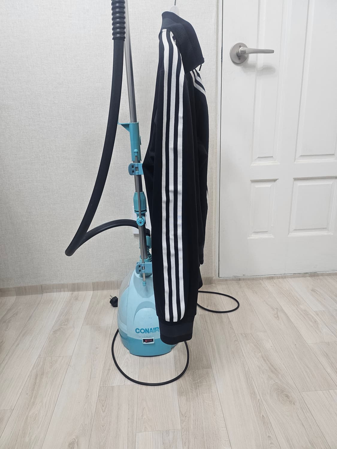 (100)L ☆초대장급☆ 아디다스 레알마드리드 백로고 [검흰] 트랙탑져지 상품이미지6