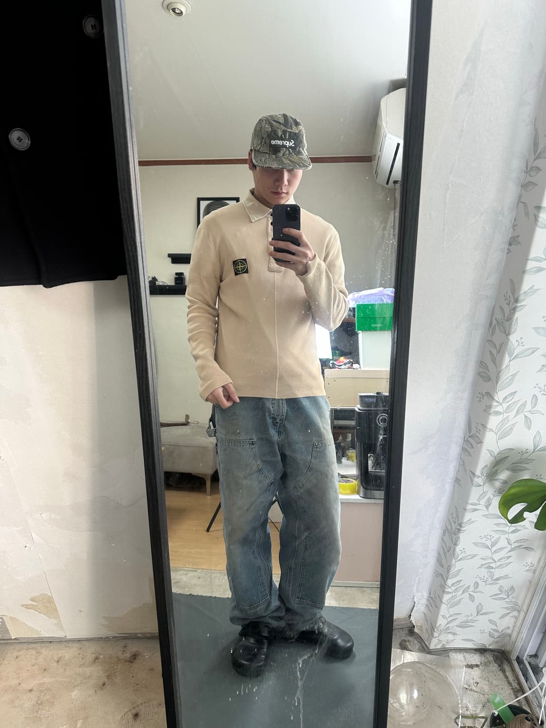 스톤아일랜드 폴로 긴팔 Xl(100-105추천)정품 상품이미지7