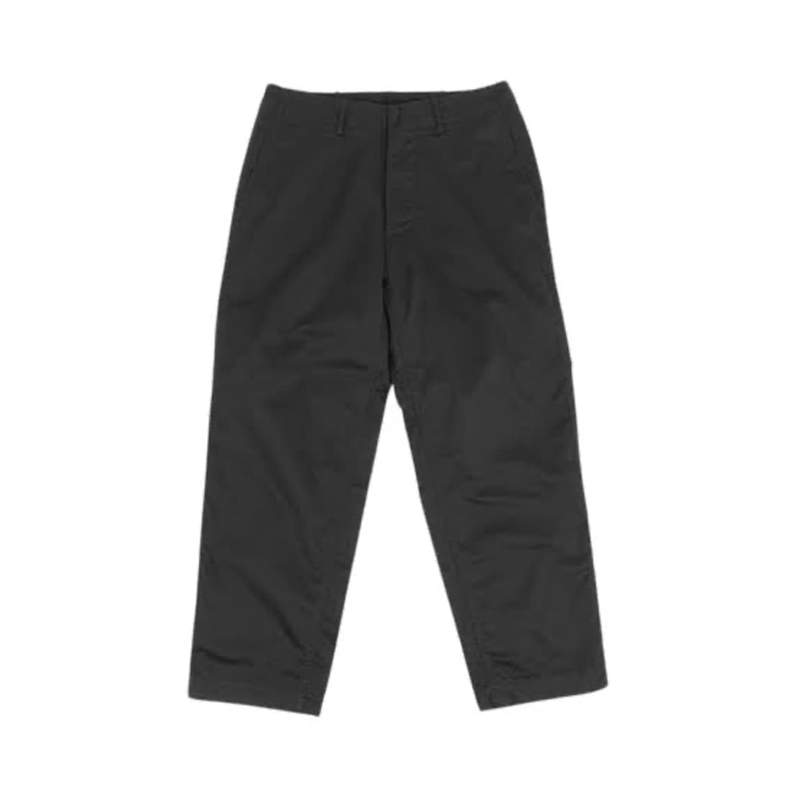 나나미카 와이드 스트레이트 치노팬츠 블랙 상품이미지1