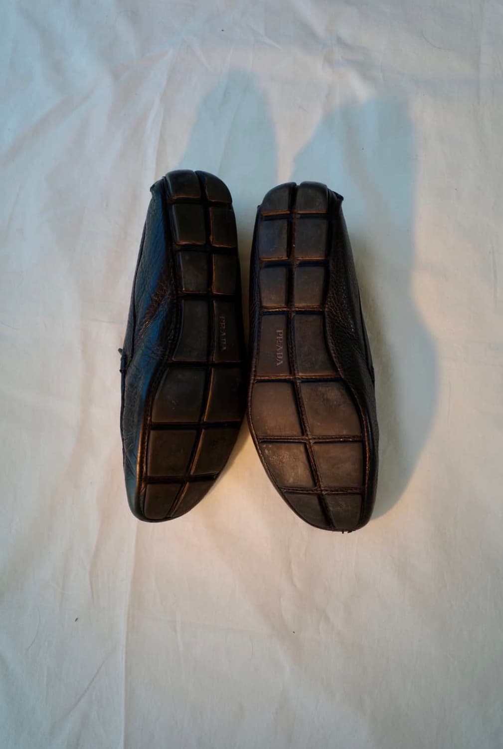 Prada Leather Driving Shoes 상품이미지4