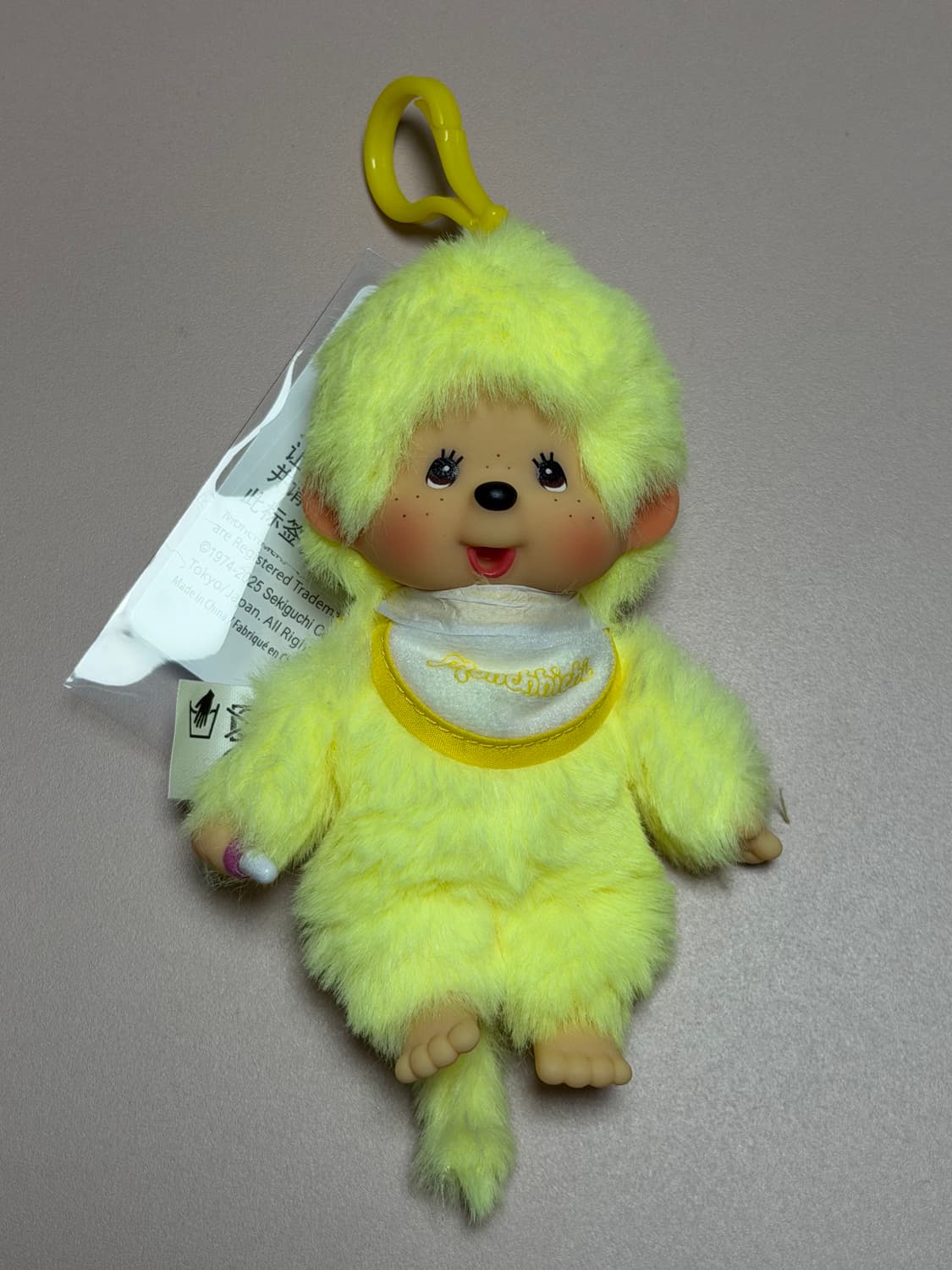유럽 뉴컬러 몬치치 키링 형광 옐로우💛 상품이미지1