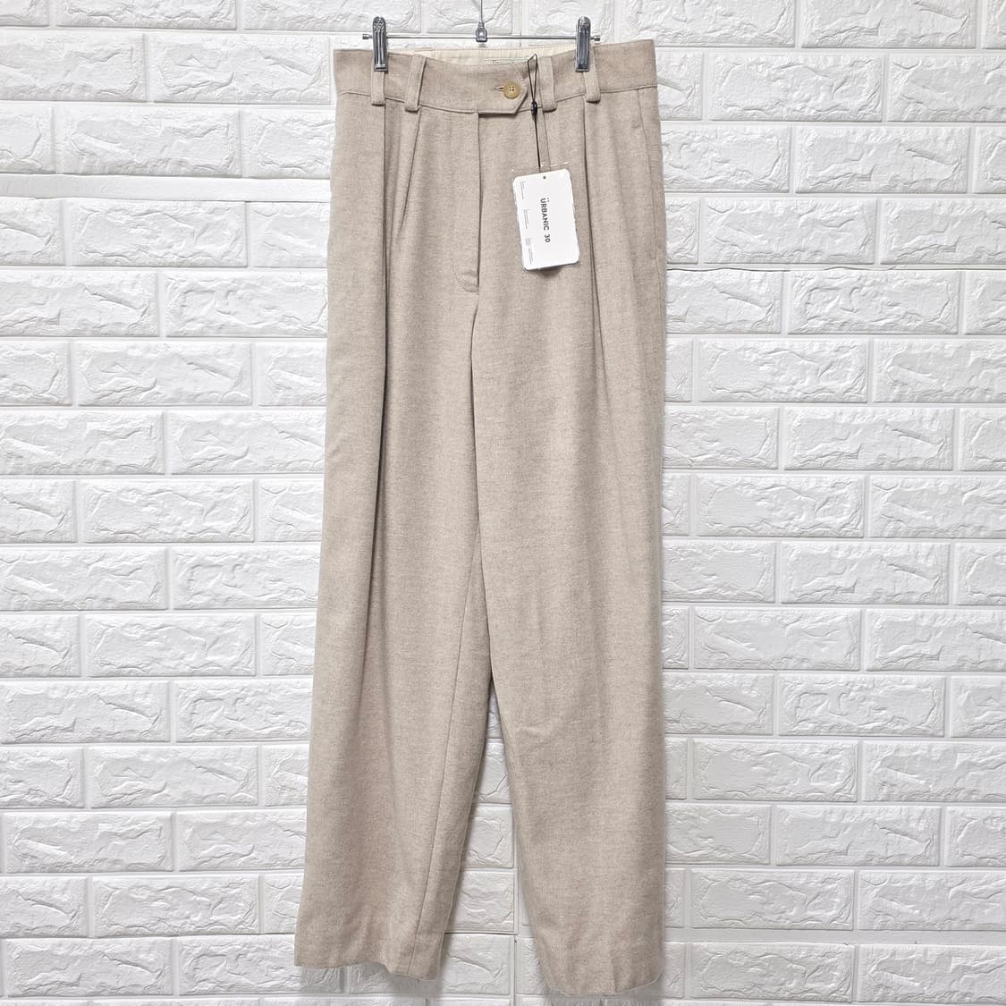 택포// 어바닉 30 여성 울 혼방 바지 새상품  상품이미지1