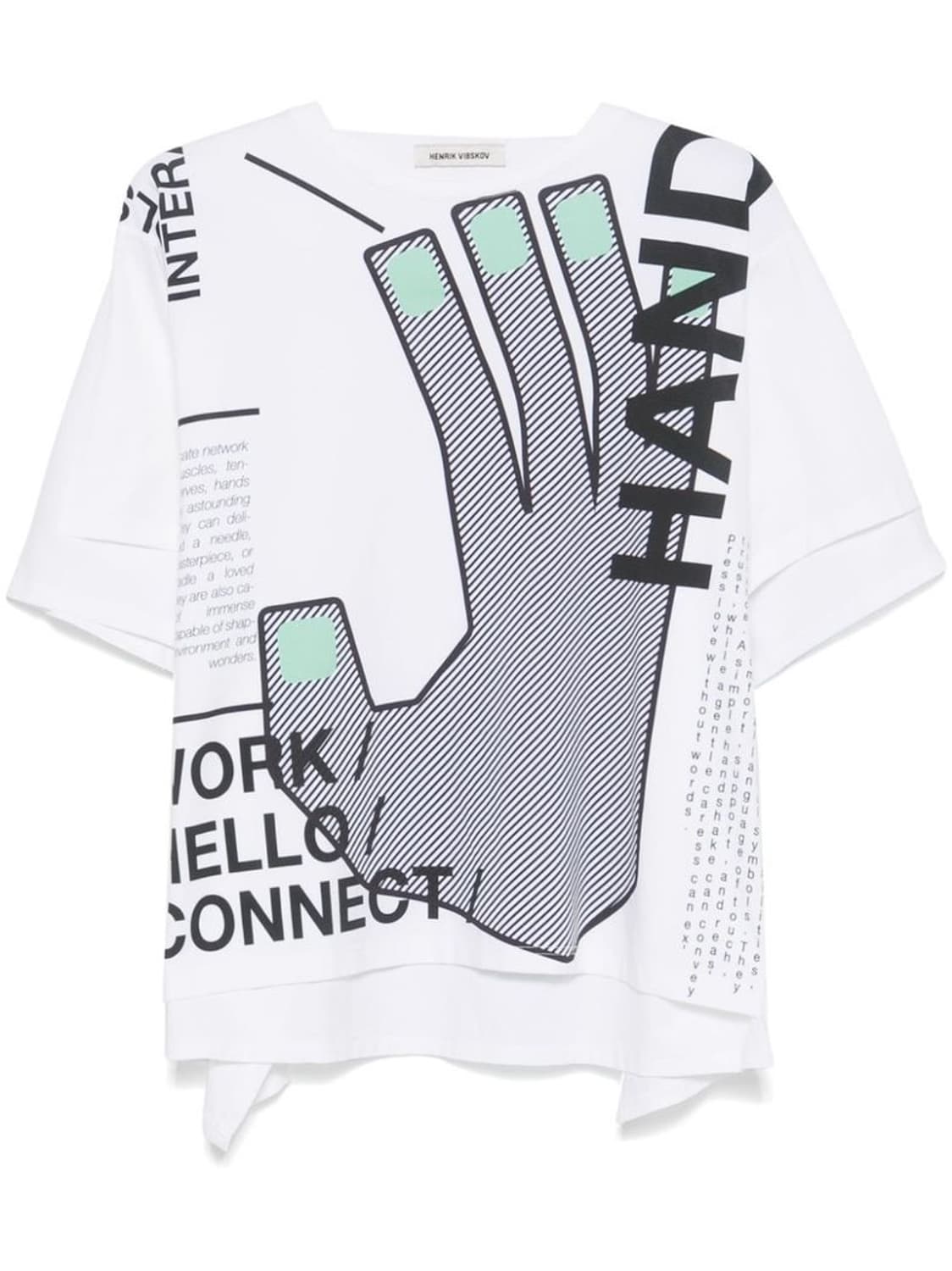 헨릭빕스코브 티셔츠 KNUCKLE TEE HAND TOOLS 상품이미지1