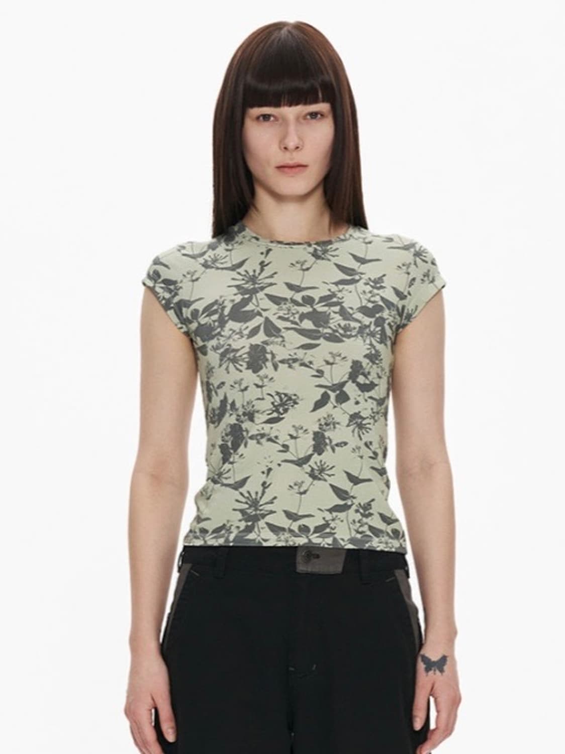 웰빙익스프레스 Garden Print Half Sleeve 상품이미지2