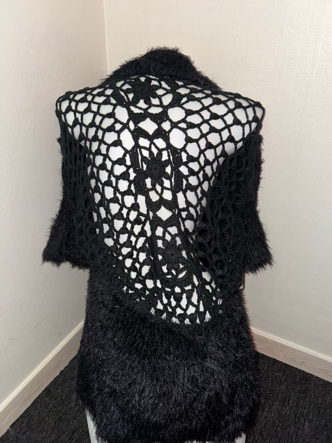 Goth shoulder shawl cardigan 상품이미지2