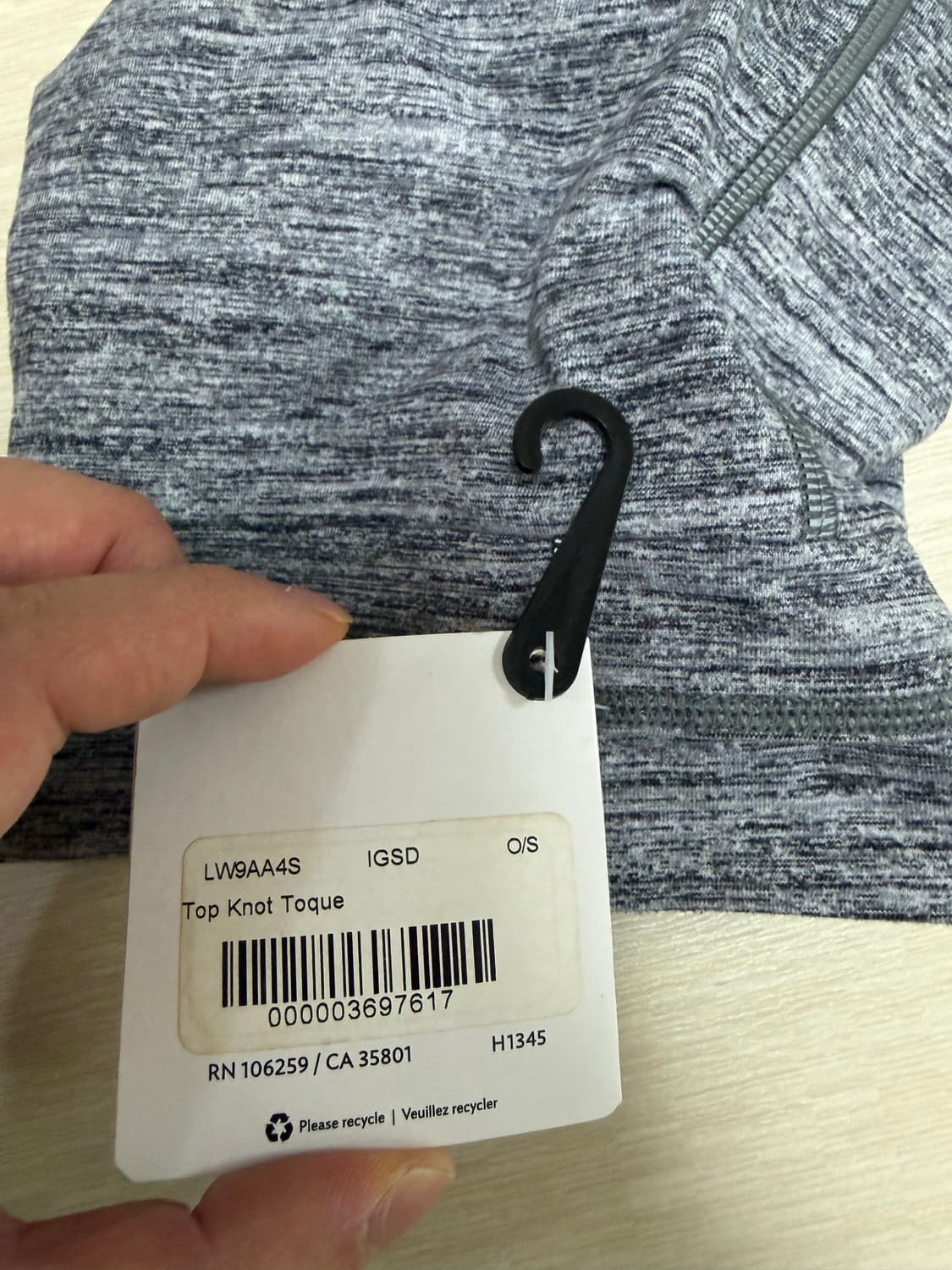 룰루레몬 Top Knot Toque O/S 새상품 상품이미지2