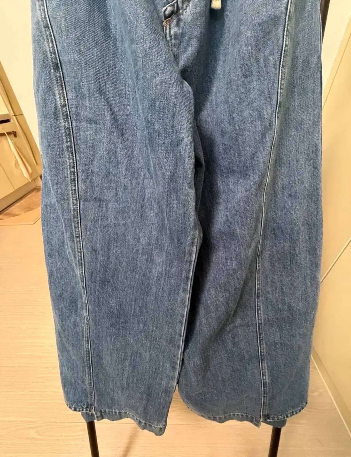 앵글런 커브드 데님팬츠 상품이미지3