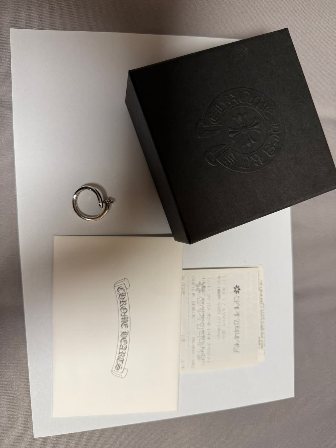 크롬하츠 네일링 / 국내백화점 / US8.5(18호) 상품이미지1