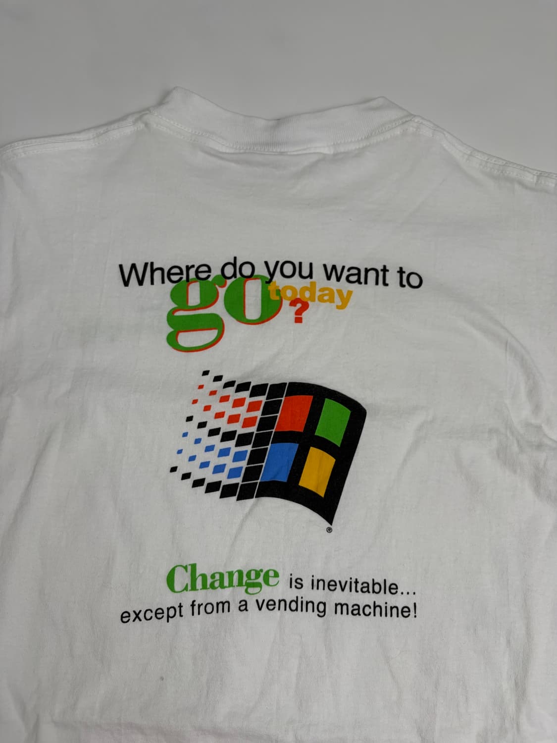 90s Microsoft Tee (white) 상품이미지6