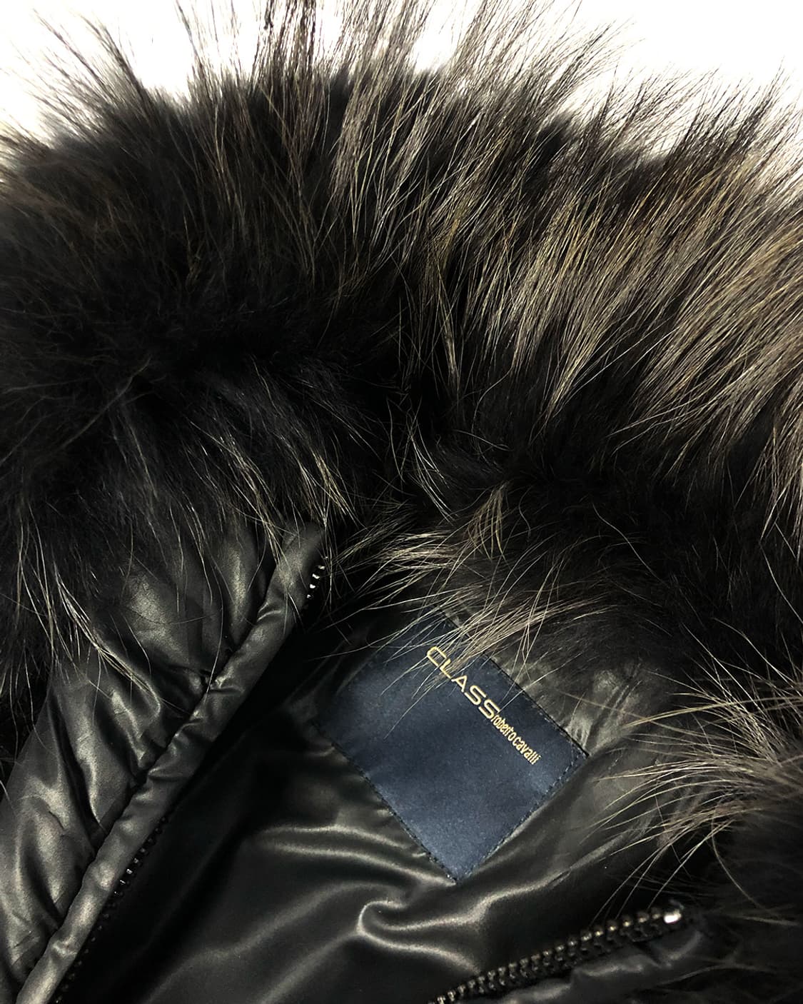 Roberto Cavalli 밍크 퍼 셔링 롱 패딩자켓 상품이미지7