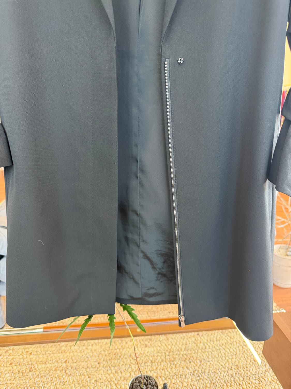 띠어리 드레이핑 집업 울 자켓  상품이미지5