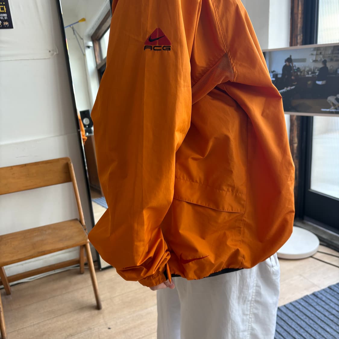 90s 나이키 에씨지 NIKE ACG 하프집 아노락 바람막이 상품이미지2