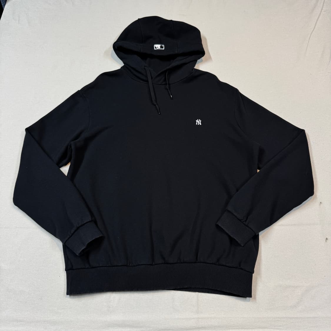 XXL) MLB 뉴욕양키스 블랙 후드티 상품이미지1