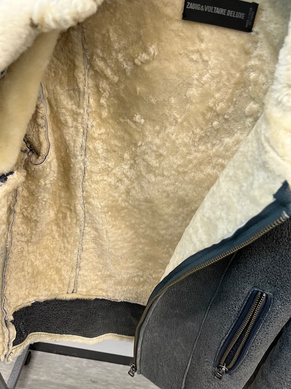 여) 쟈딕앤볼테르 양털 무스탕 자켓  상품이미지7