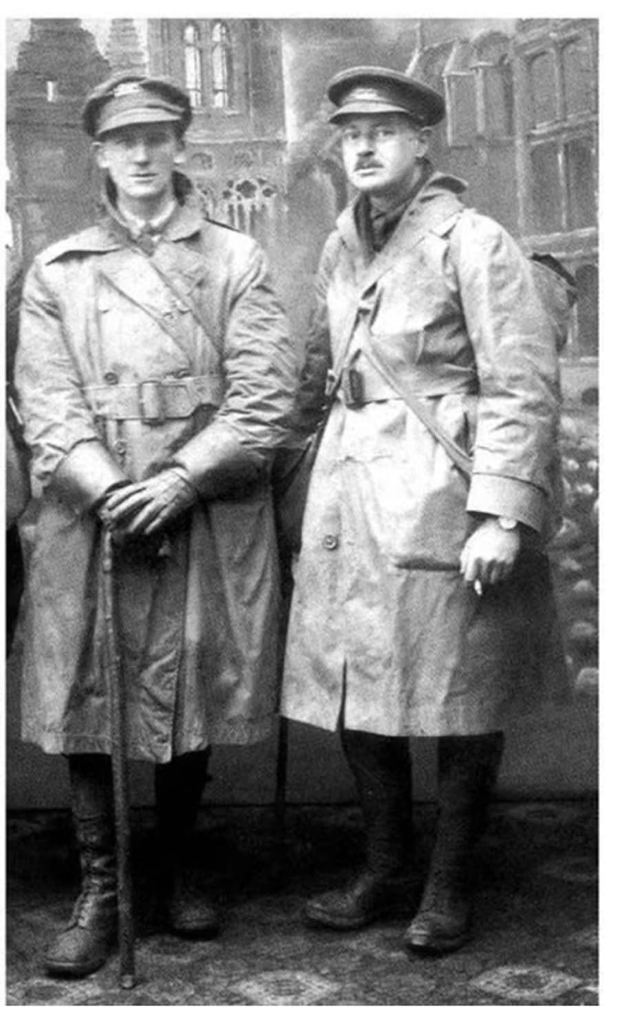 WW1 22oz 밀리터리 헤비 트렌치 코트 베이지 /2xl 상품이미지1