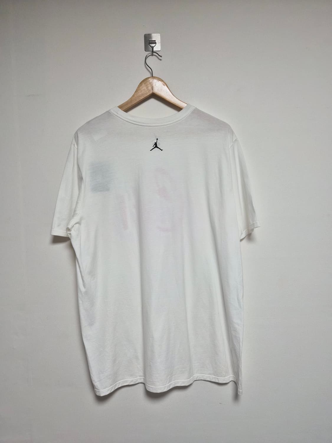 조던Jordan 시카고 레터링 화이트 반팔티셔츠 XL - T139 상품이미지2