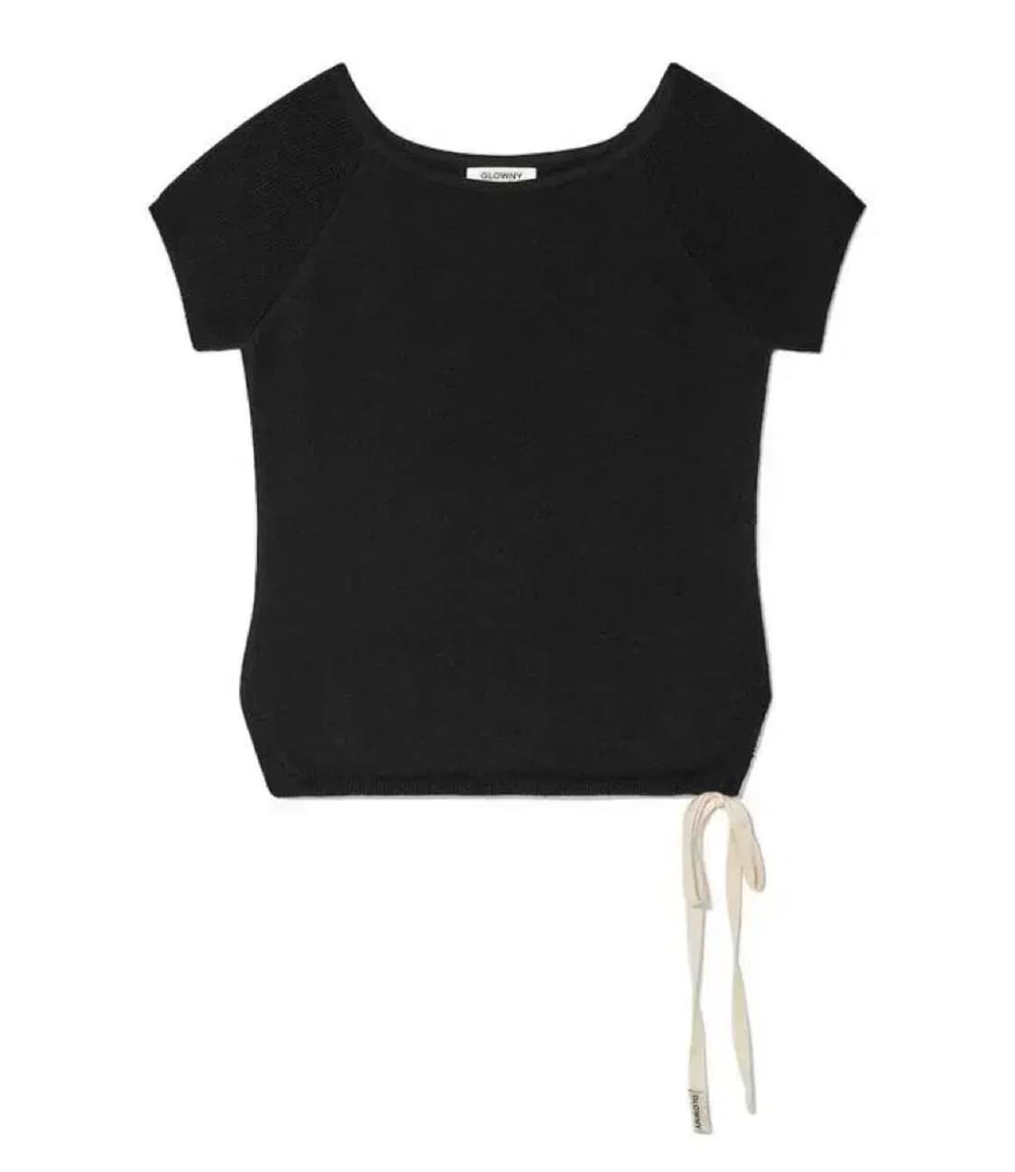 글로니 보우 슬릿 니트탑 상품이미지1