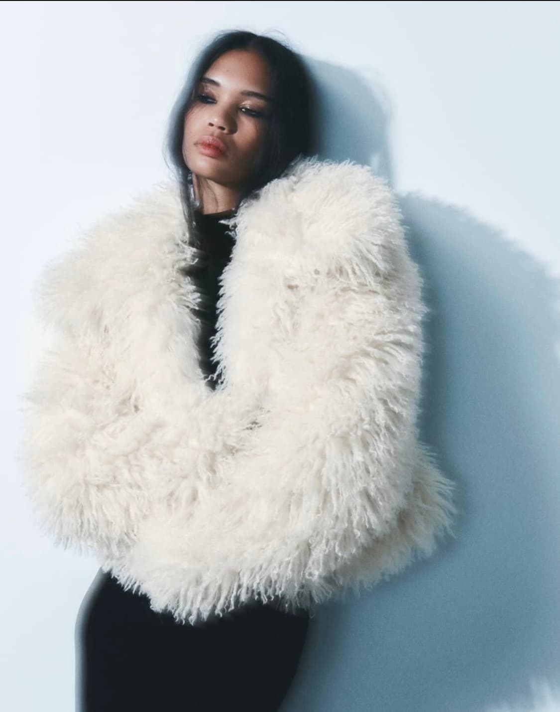 자라 퍼 자켓 상품이미지3